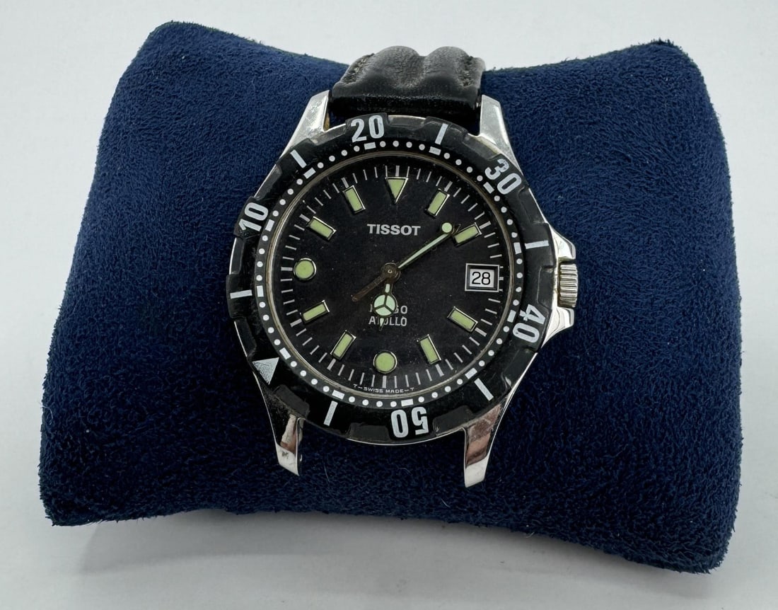 Tissot PR 50 Atollo Watch J185/285K: Needs a battery.