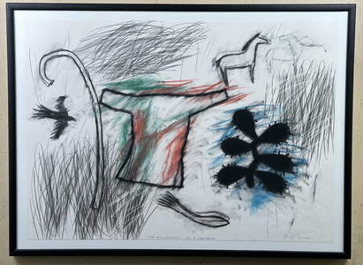 Jaune Quick-To-See Smith Mixed Media Drawing