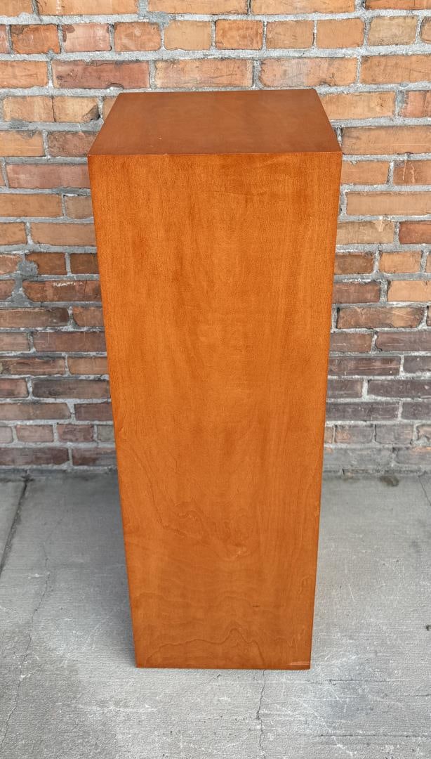 Bronze Art Artifact Wood Display Pedestal (1 of 10)