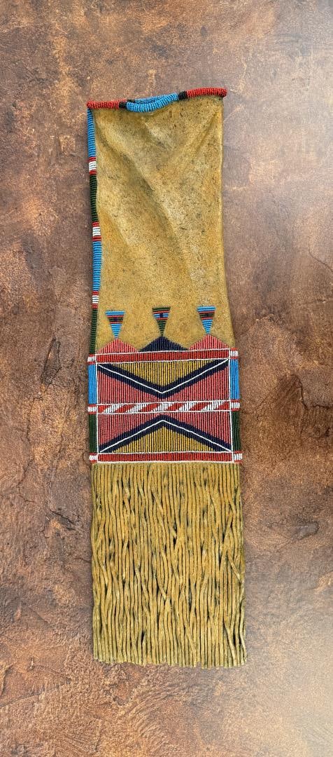 R Scott Nickell Indian Crow Pipe Bag Bronze (1 of 6)