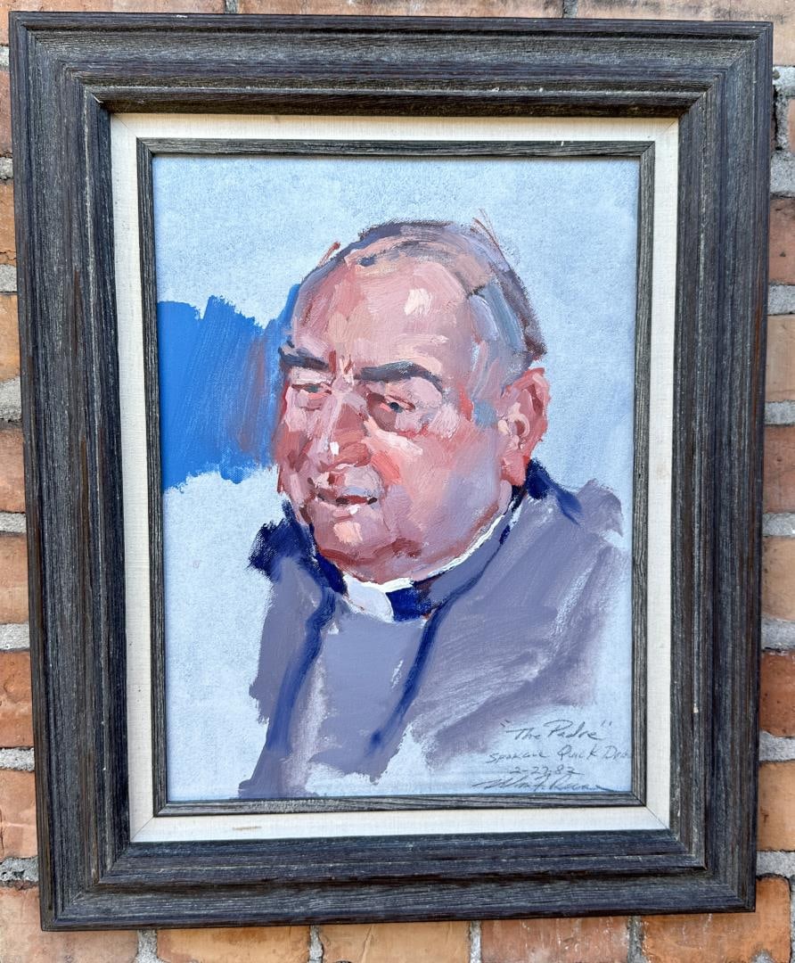 William Foster Reese Oil on Canvas Painting (1 of 19)