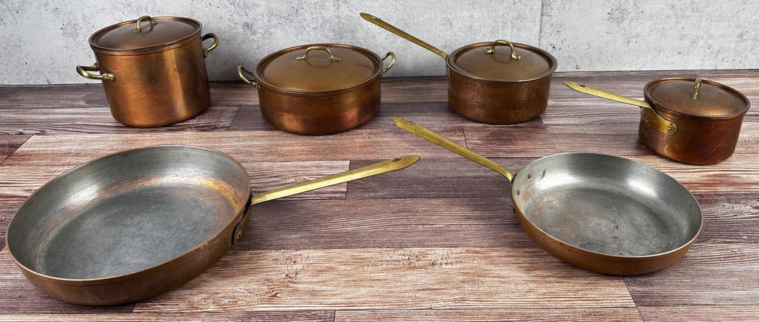 Copral Portugal Copper Cookware Set (1 of 7)