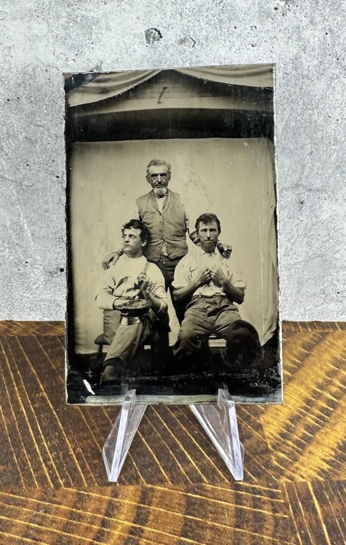 Occupational Tintype Photo of Sailors (1 of 3)