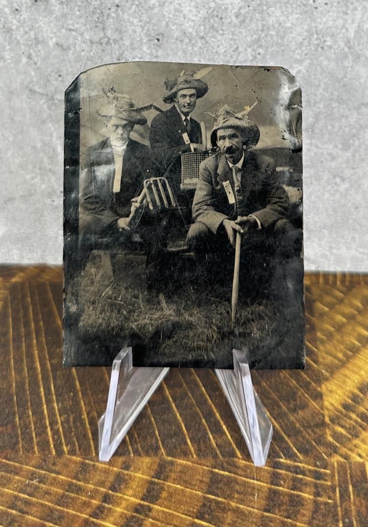 Farming Association Occupational Tintype Photo (1 of 3)