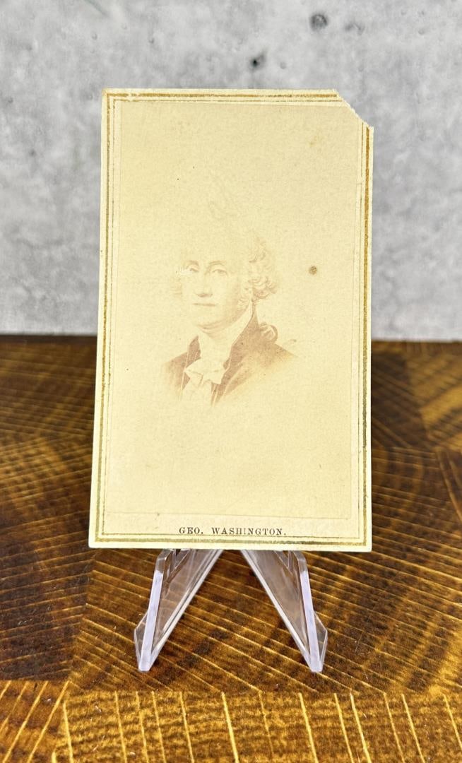 George Washington CDV Photo (1 of 3)