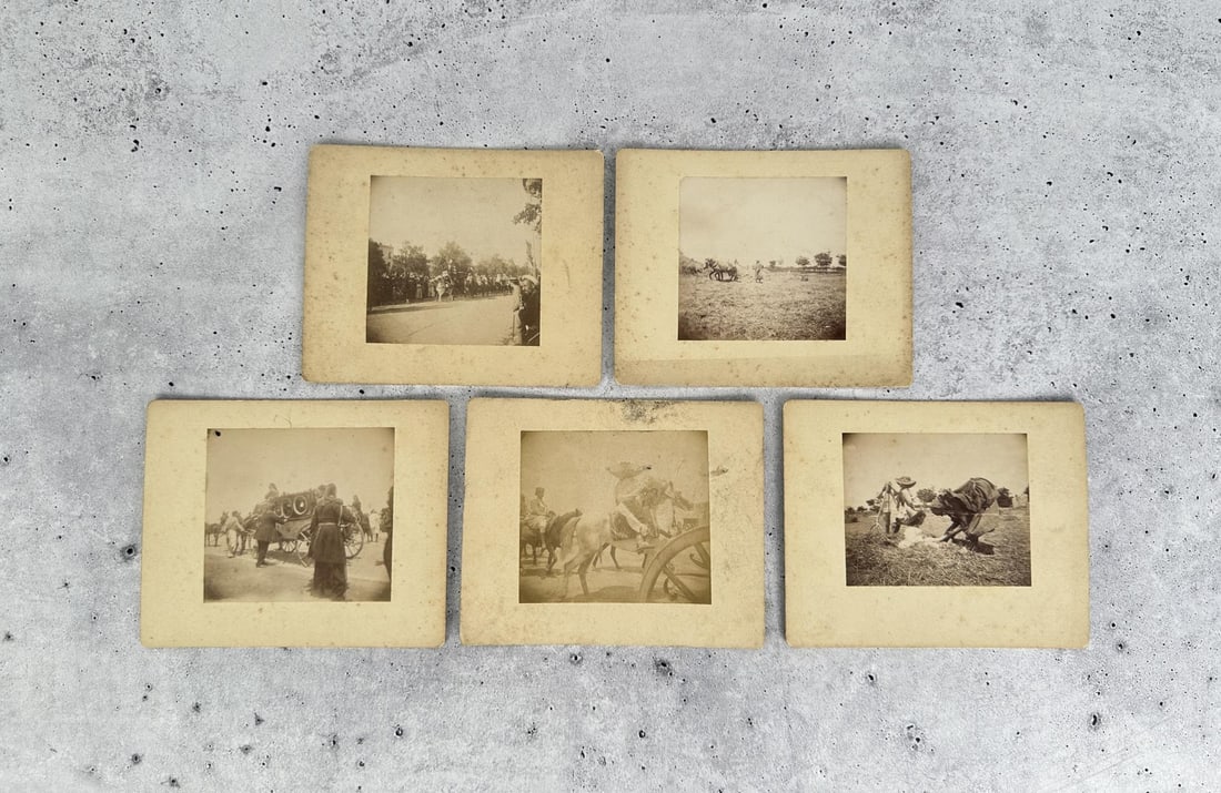 Group Of Felix Nadar Paris France Photos: Five total. Each is 5 1/4" by 4 1/4"
