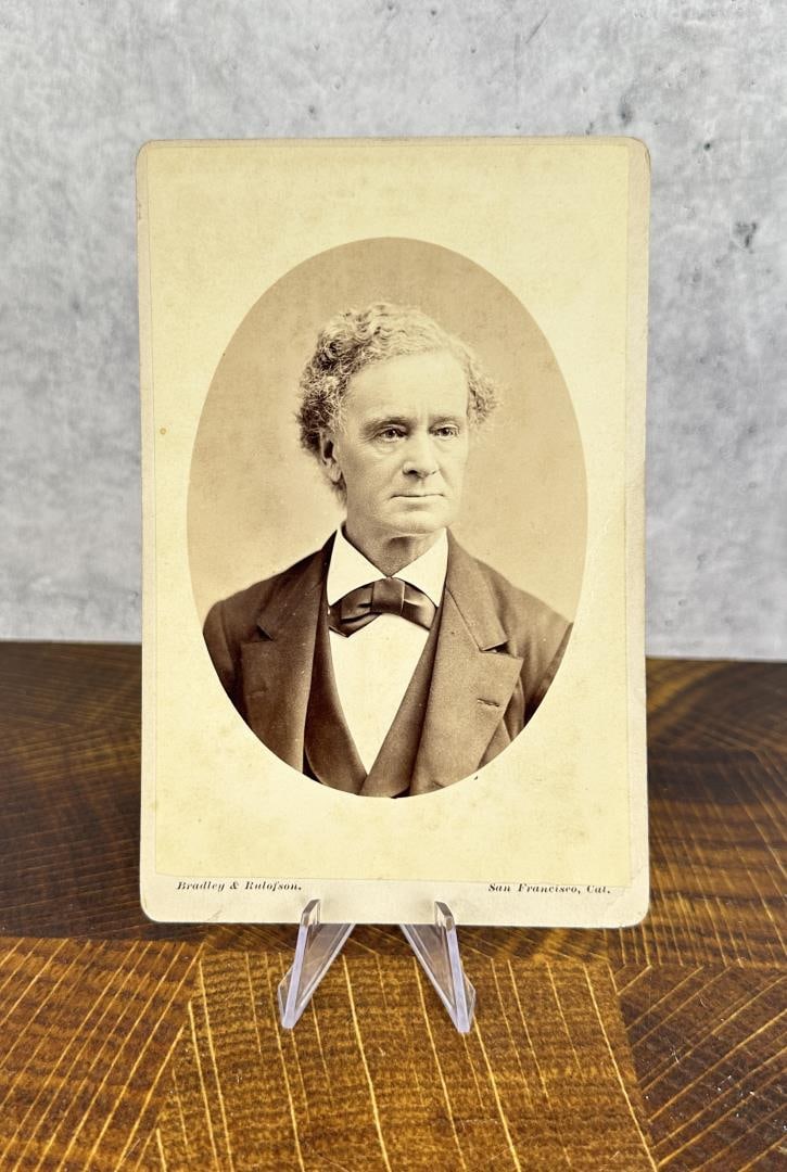 California Pioneer Judge Charles Halsey Photo: 6 1/2" by 4 1/4". The following comes from an article about his granddaughter- Her father, Edward Halsey, was the son of Judge Charles Halsey, one of the first superior court judges of San Francisco, 