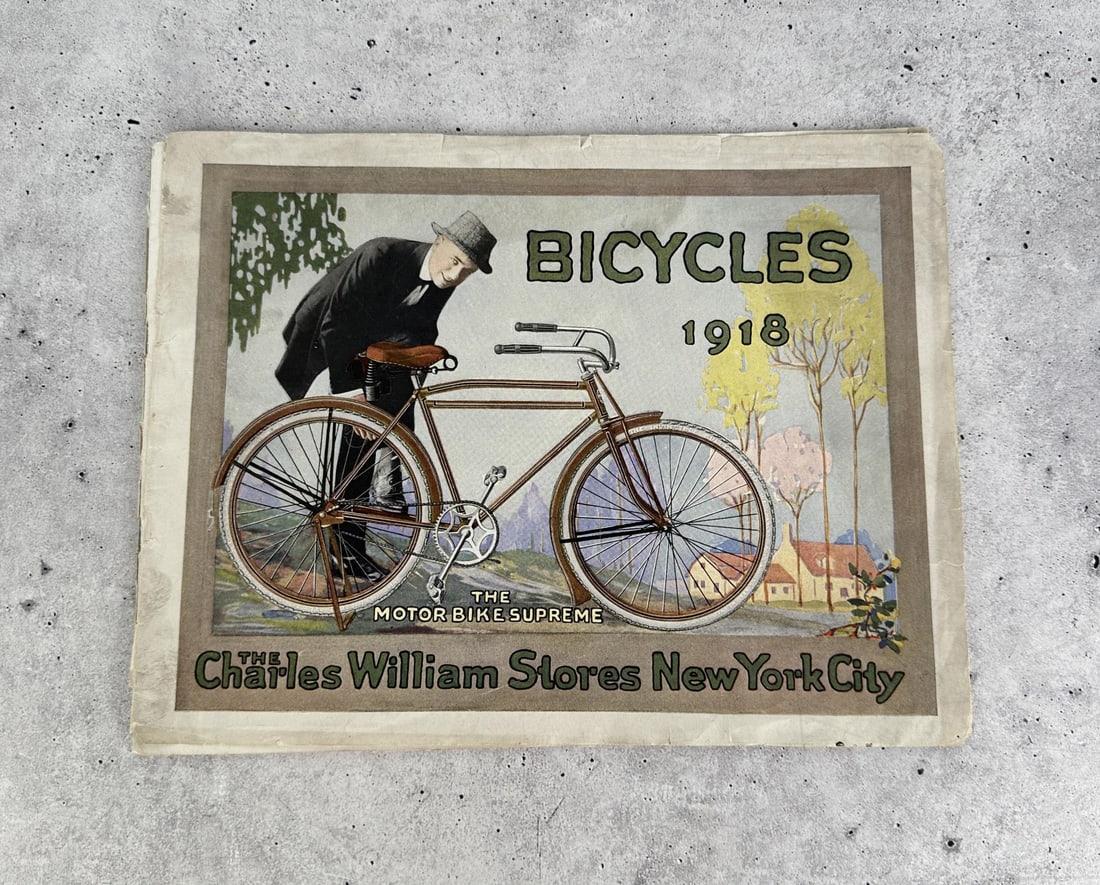 1918 Charles William Stores Bicycles Catalog (1 of 6)