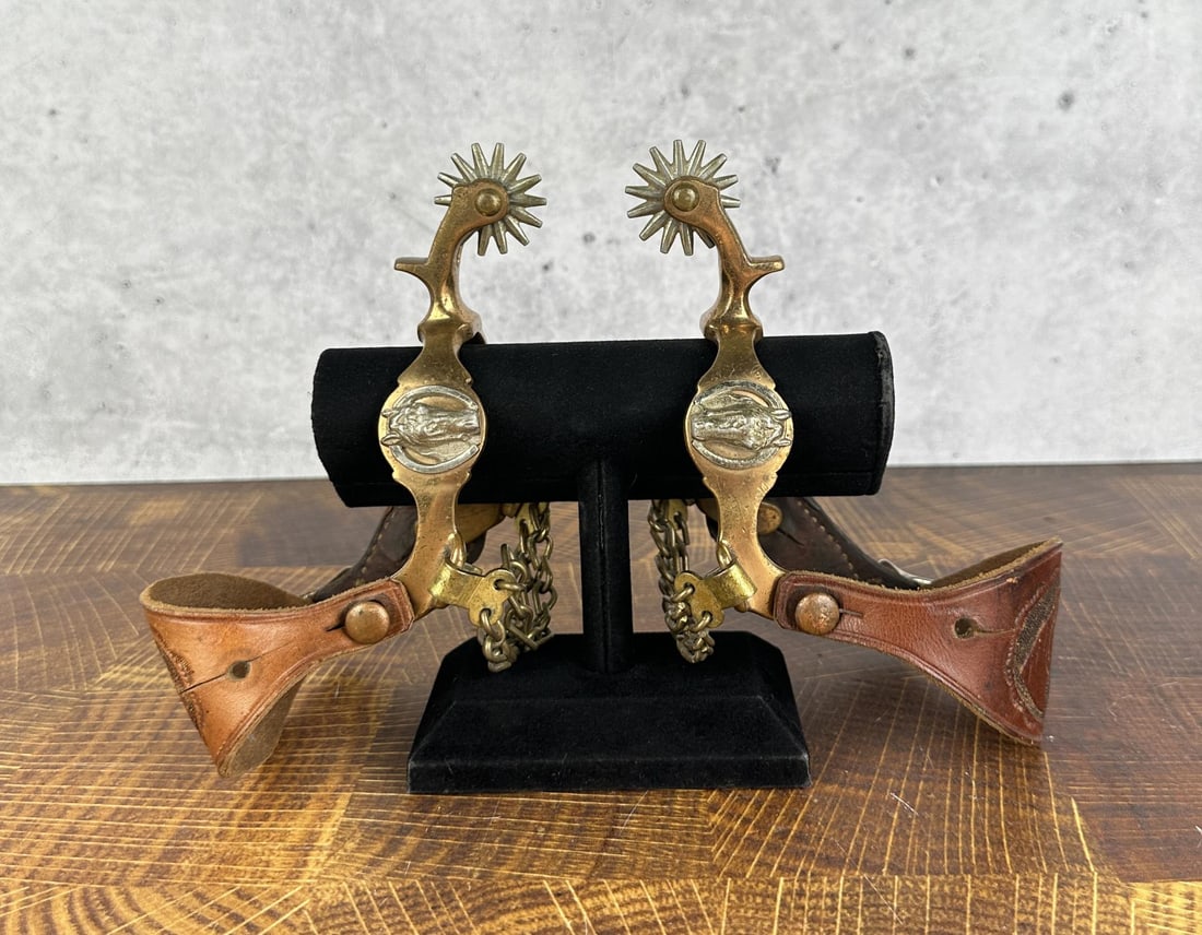 North and Judd Montana Cowboy Spurs: Child or Ladies Size.