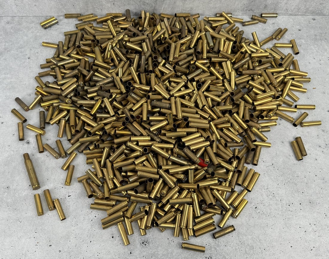789 Count .30 Carbine Rifle Brass: Also included is 1ct .357, 3ct .44 Mag, 1ct 30-06.