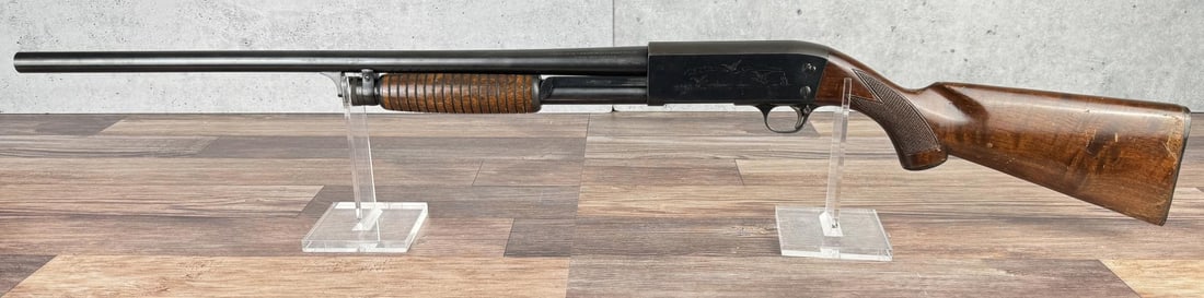 Ithaca Model 37 12ga Shotgun: 24" barrel. Requires FFL Transfer.