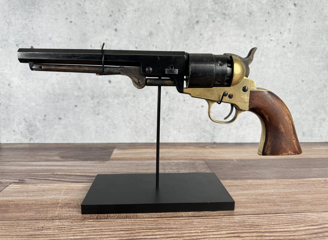 Uberti 1851 Colt Navy Revolver Black Powder: Does not require an FFL Transfer. Black powder guns cannot be shipped to addresses in Hawaii, Illinois, Michigan, New Jersey & Rhode Island. No sales to these states, any bids from these states will r