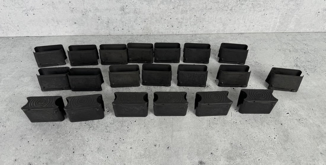 WW2 M1 Garand Magazines Clips Enbloc: Nice grouping.
