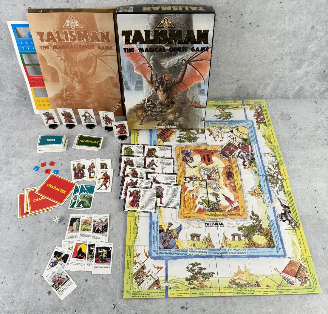 Talisman The Magical Quest Board Game: Second Edition