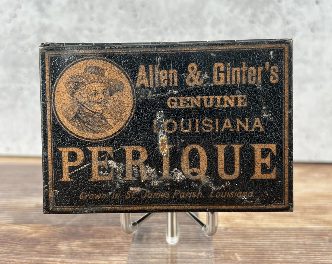 Allen & Ginter Louisiana Perique Tobacco Tin: Nice example.