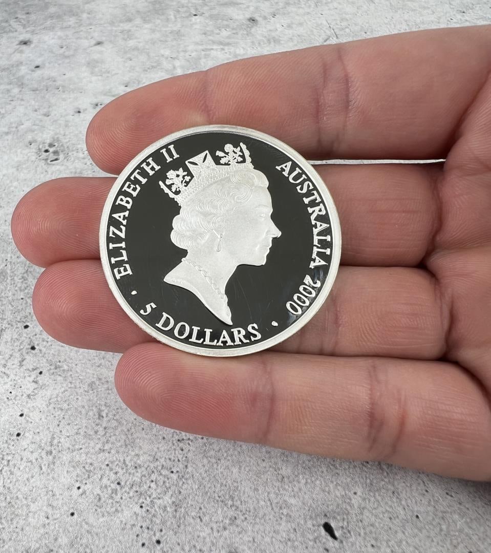 Australia 2000 Sydney Olympics Proof Coin: Very nice silver coin