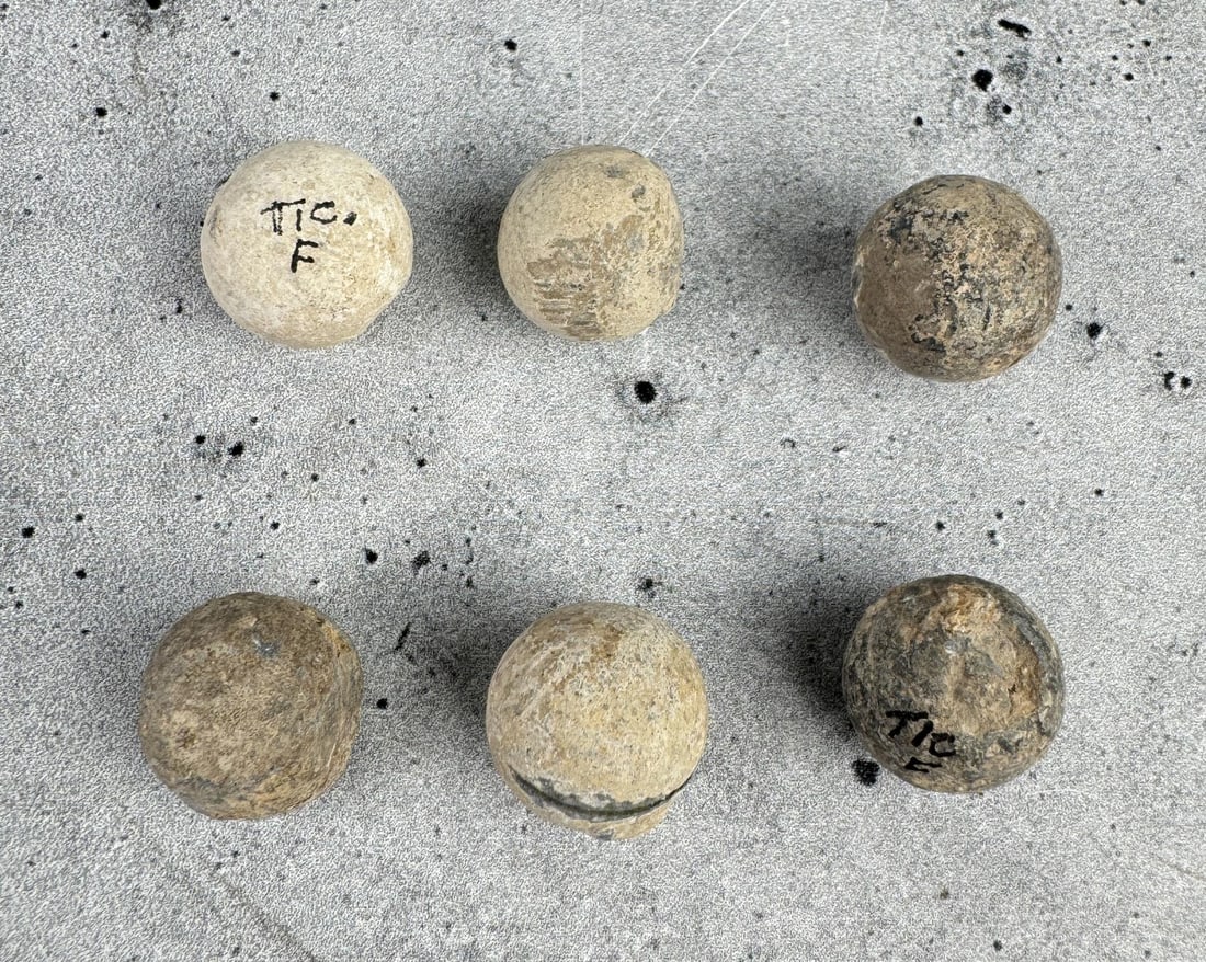 Fort Ticonderoga New York French Musket Balls (1 of 4)