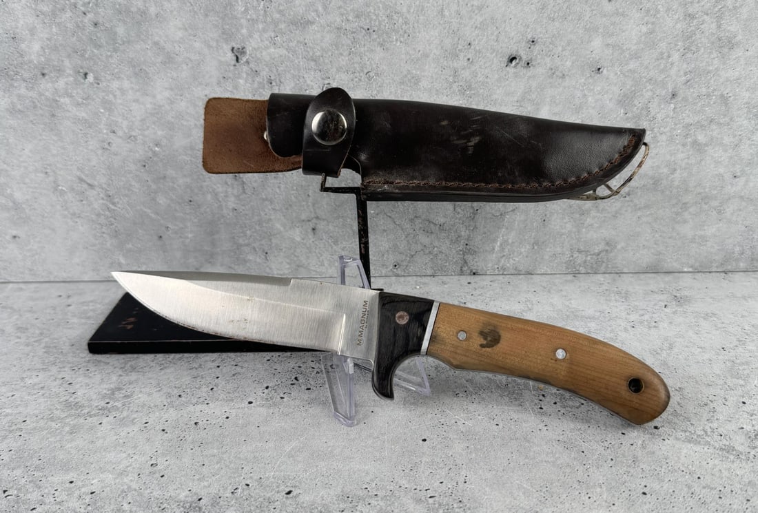 Boker Magnum Elk Hunter Knife: Never used.