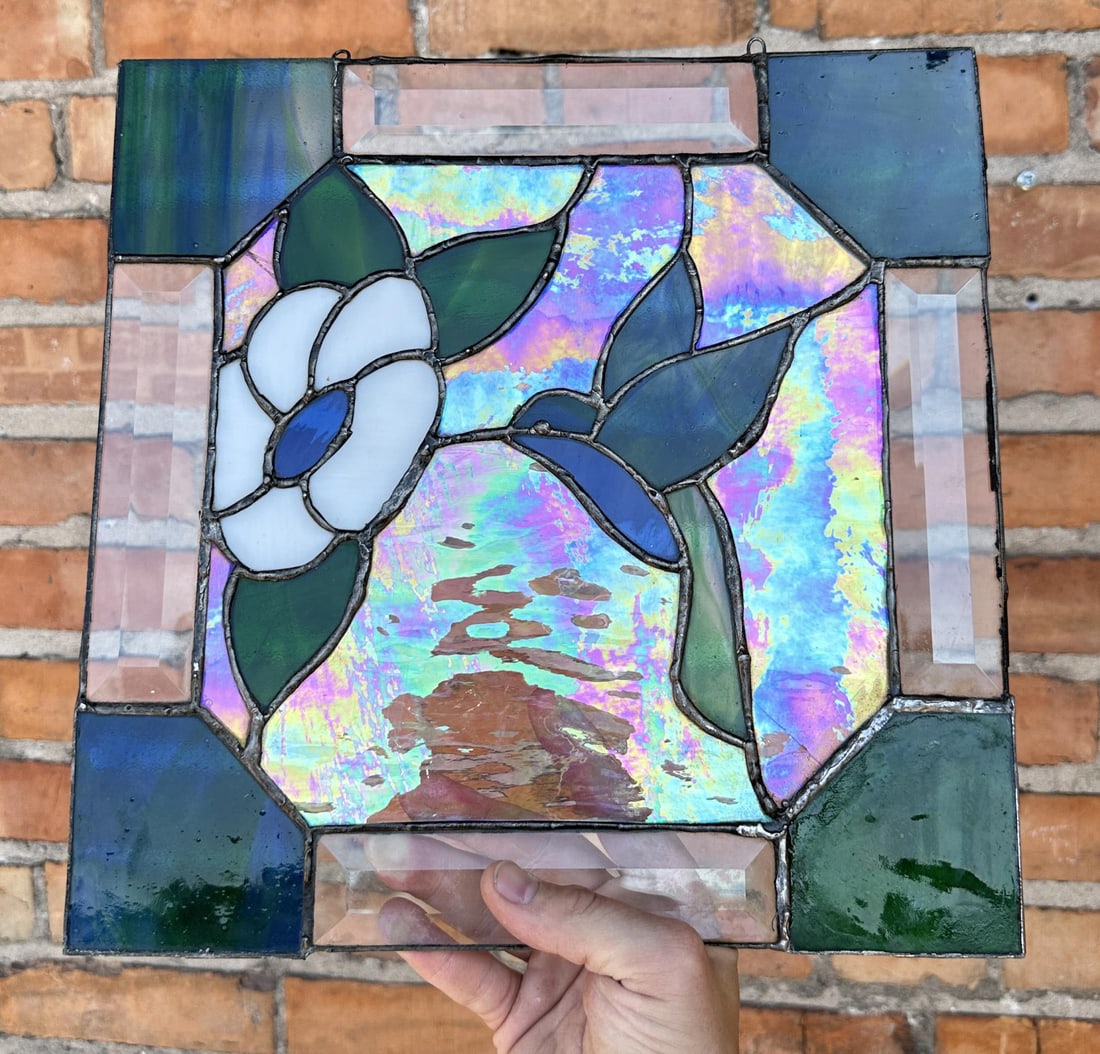 Hummingbird Stained Glass Window Sun Catcher (1 of 3)