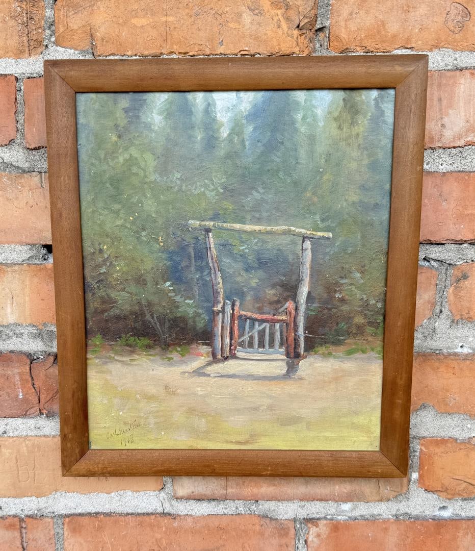 Carl Martens California Oil On Board Painting (1 of 4)