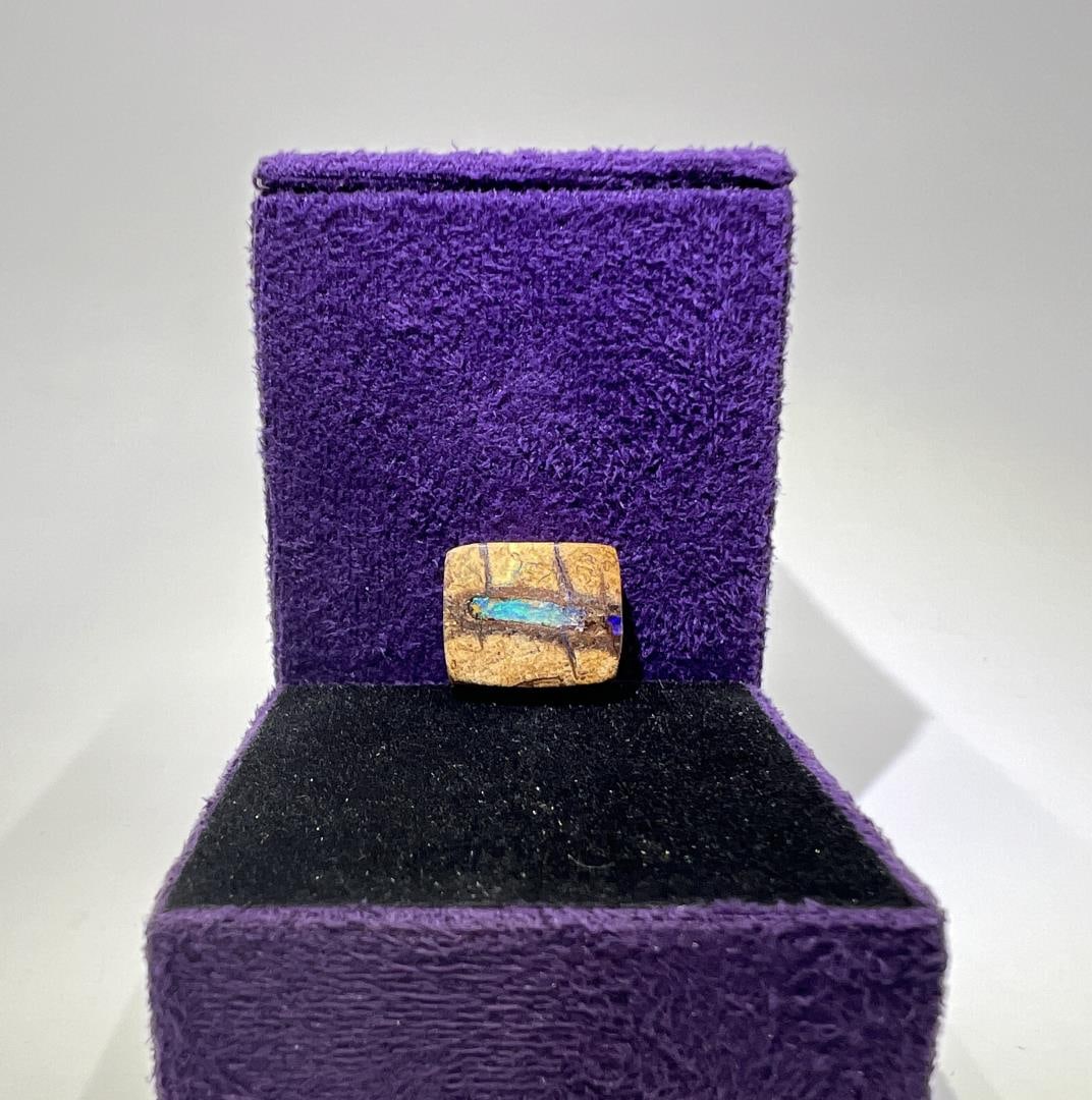 7.2 Carats of Australian Black Boulder Opal (1 of 3)