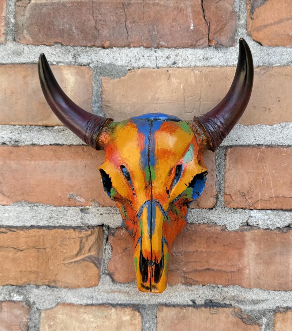 Buffalo Skull Wall Decor (1 of 5)