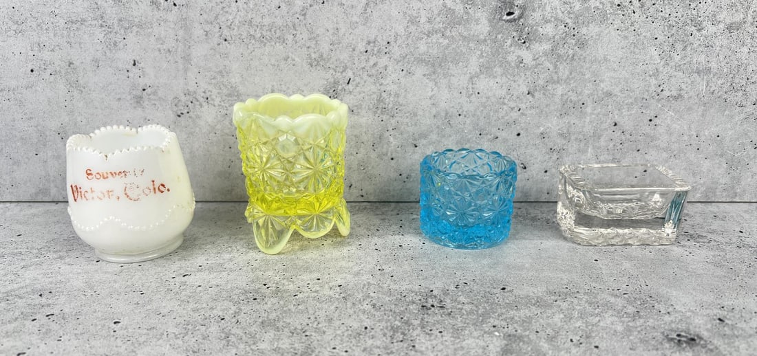 Antique Glass Toothpick Holders (1 of 5)