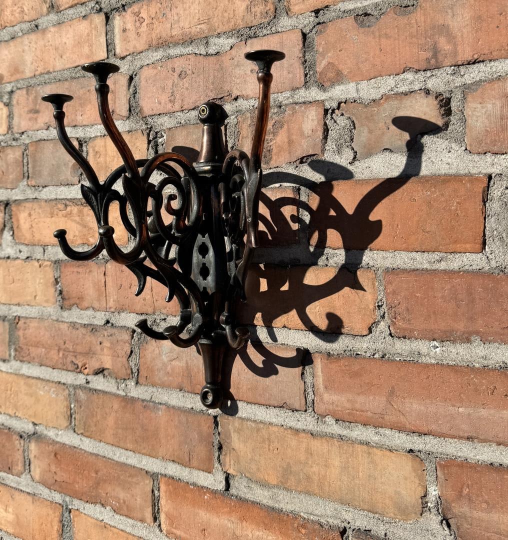 Antique Art Nouveau Bronze Coat Hook (1 of 6)