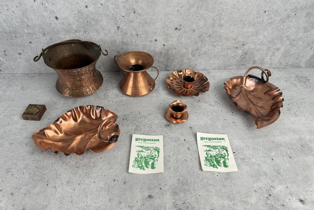 Collection Of Copper Items (1 of 6)