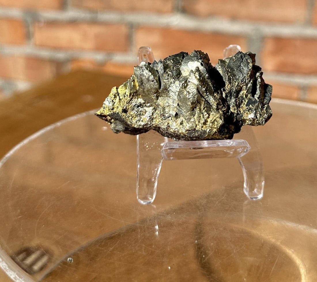 Chalcopyrite on Sphalerite Butte Montana Specimen (1 of 5)