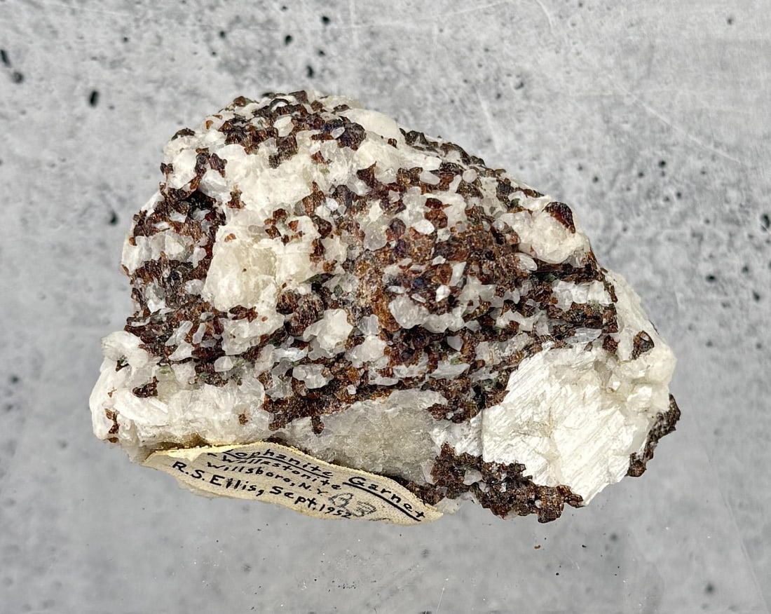 Colophanite Andradite Garnet Wollastonite Specimen (1 of 4)