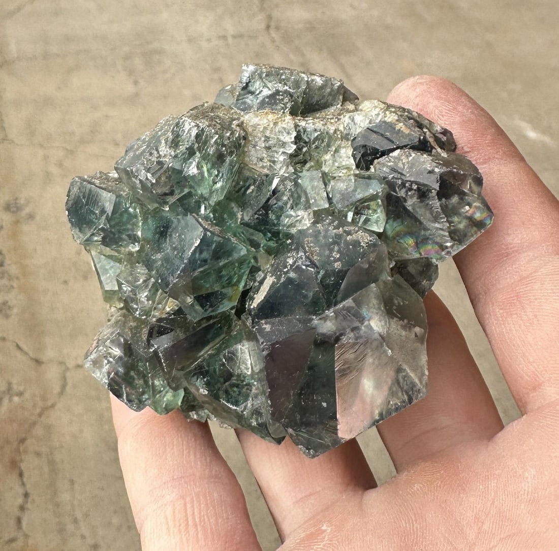Fluorite Crystal Cluster England Specimen (1 of 3)