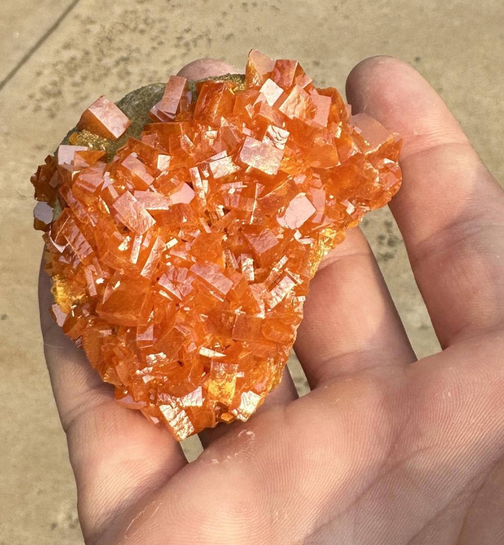 Wulfenite Los Lamentos Mexico Specimen (1 of 4)