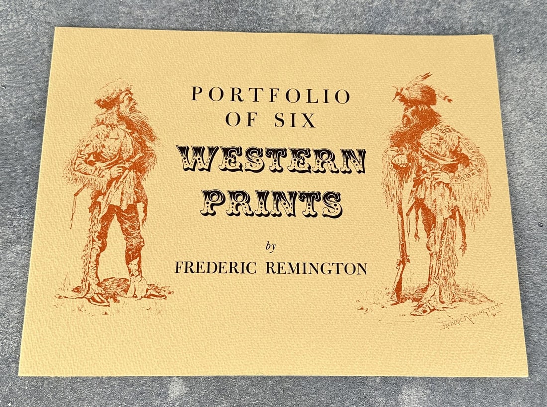 Portfolio Of Frederic Remington Prints (1 of 4)
