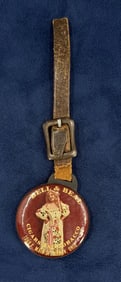 Bell & Beal Cigars & Tobacco Celluloid Watch Fob