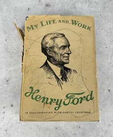 Henry Ford My Life And Work 1st Edition Dust Cover
