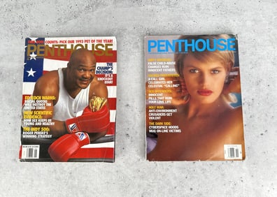 1990s Penthouse Magazines