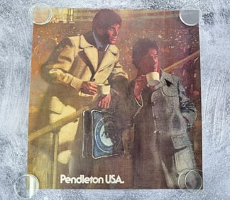 Pendleton Woolen Mills Store Display Poster