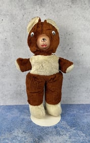 Vintage Rubber Face Teddy Bear