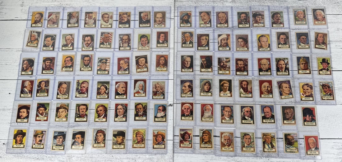 1952 Topps Look 'N See Cards Babe Ruth (1 of 11)