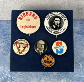 Collection of Political Celluloid Buttons