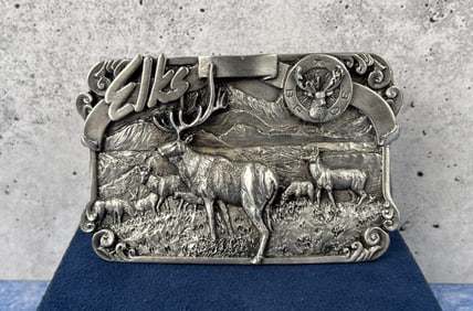 BPOE Elks Belt Buckle