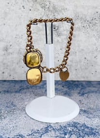 Victorian Watch Fob Charm Bracelet