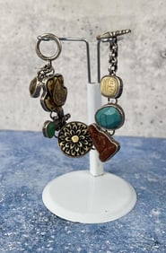 Sterling Silver Egyptian Link Bracelet