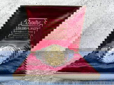 Zodiac Moonphase Triple Calendar Watch