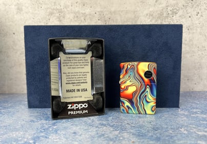 Zippo Colorful Swirl Lighter