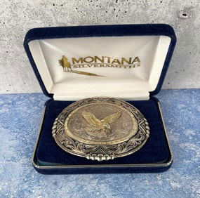 Montana Silversmiths Cowboy Belt Buckle