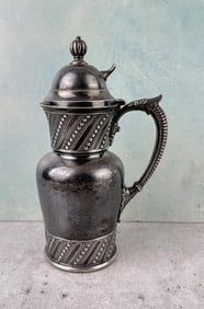 Victorian James Tufts Silver Plate Cream Jug