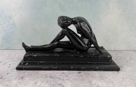 Art Deco Frankart Nude Lamp Base