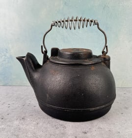Wagner Cast Iron Tea Kettle